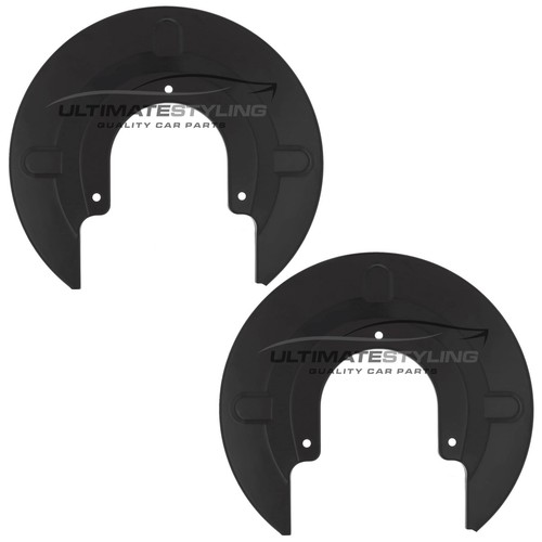 Rear brake disc dust - rear,