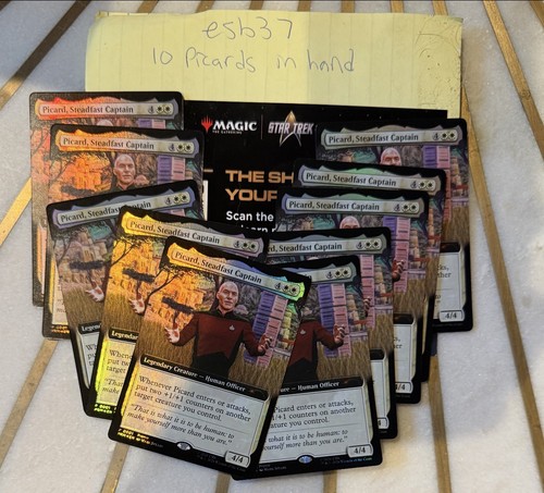 Star trek mtg promo - mtg, magic