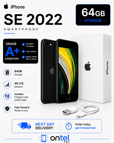 Boxed iphone 2022 3rd - se, gen