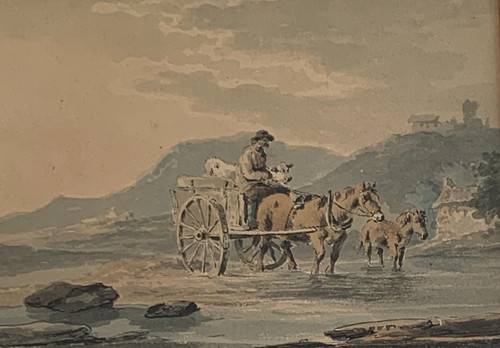Stunning antique watercolour - stunning,