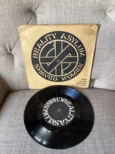 CRASS - Reality Asylum 1979 UK ORIG 7” FOLDOUT SLV