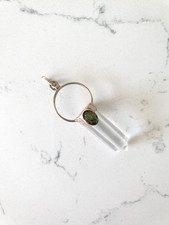 Beautiful Moldavite and Clear