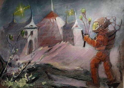Musk mars astronaut - on,