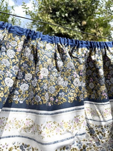 Vintage 80s cotton cottage - 80s,