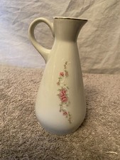 Oil Jug  Rose Garland Real Brazil Fine Porcelain