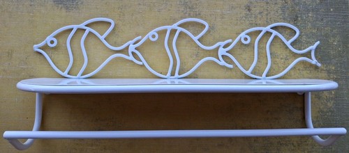 Vintage white cream fish - cream,