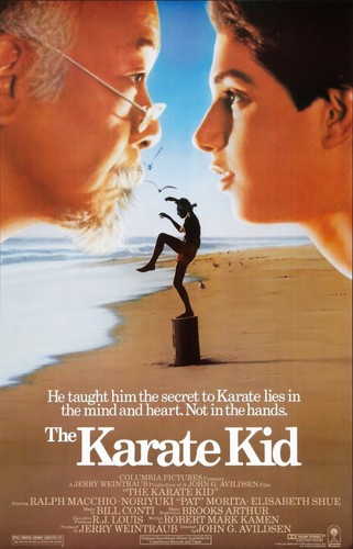 The karate kid 1984 very - karate, rare