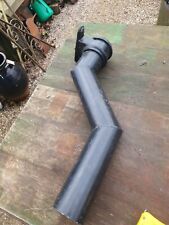 Aluminium Round Rain Water Fitting With Bracket Two Bends Gutter 3 Inch Gutter 