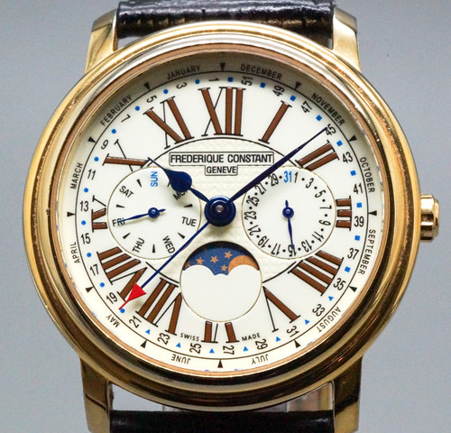 Frederique constant moon phase - moon,