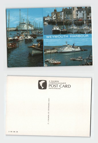 Postcard weymouth harbour - postcard,