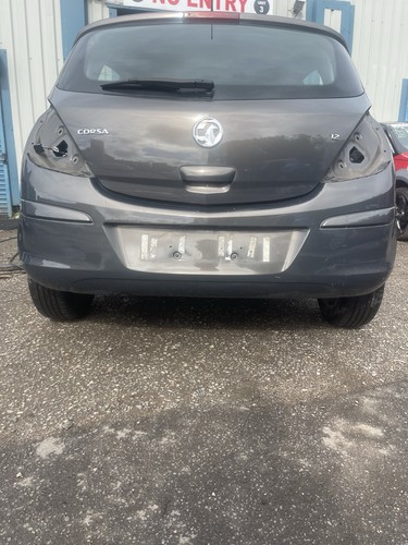 Vauxhall corsa bumper rear - corsa,