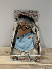 RARE 1998 Wellington Womble Golden Bear Soft Toy Plush Elisabeth Beresford Boxed