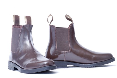 Brown leather horse riding - brown,