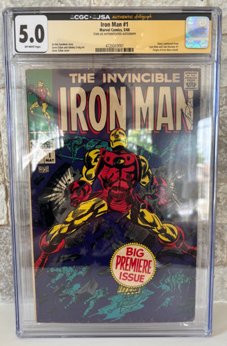 Iron man cgc 0 - #1, lee
