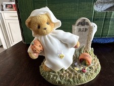 Cherished Teddies Cassandra “Ghostly Greetings” 2000  #706779 - Halloween Decs