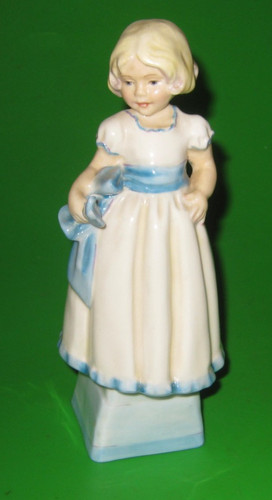 Vintage royal worcester figure - vintage,