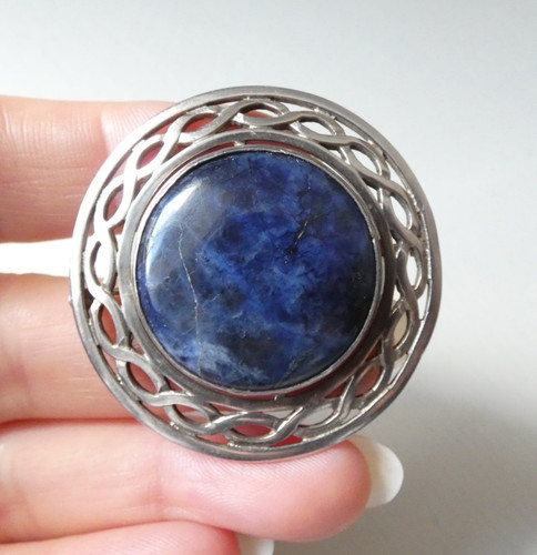 Malcolm gray brooch ortak - gray,