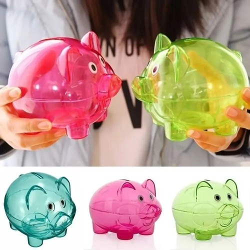 Reusable clear piggy - reusable,