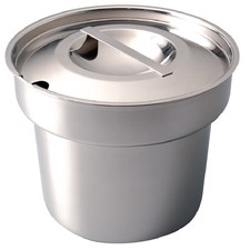 Bain Marie Pot & Lid Stainless