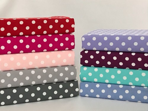 7mm polka dot 100 cotton - polka, 100%