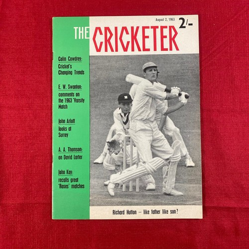 The cricketer magazine august - the,