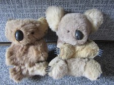 Vintage 1960s Koala Bear Made With Real Fur  Australia Souvenir 