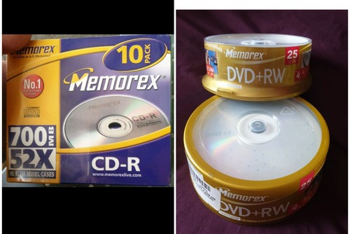 Memorex dvd 7gb 4x - dvd+rw,