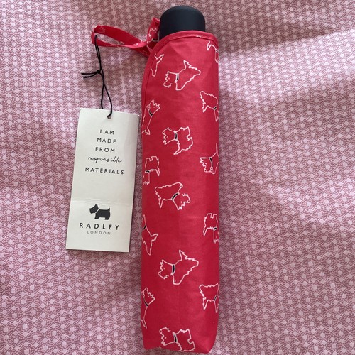 Radley umbrella red compact - radley,