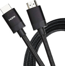 Maplin HDMI Cable 3M, Braided
