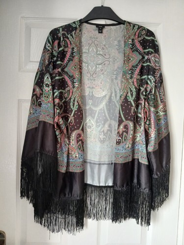 Ladies boho style kimono - ladies,