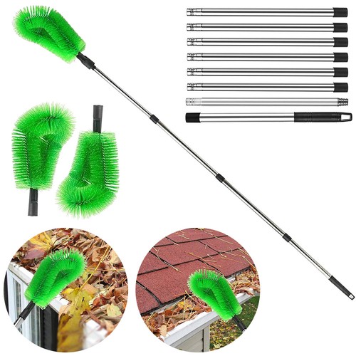 Gutter cleaning brush roofing - gutter,