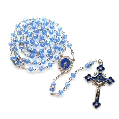 Catholic rosary necklace - catholic,