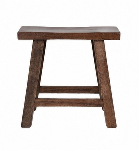 Solid wooden kids stool - solid,