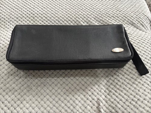 Memorex black leather cassette - leather,