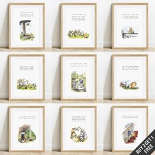 Winnie the Pooh Quote Prints