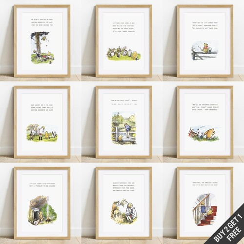 Winnie the pooh - pooh, prints