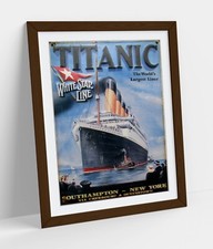 TITANIC POSTER STYLE HOME