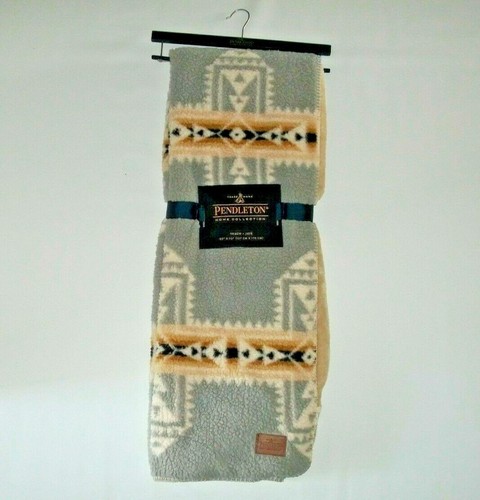 Pendleton gray tan sherpa - pendleton,
