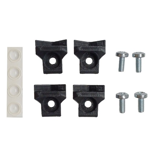 Plastic shelf brackets - plastic, to