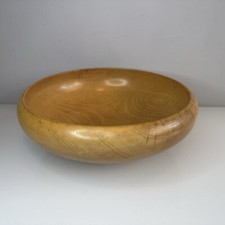 Wooden Carved Bowl Real Wood
