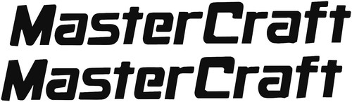Master craft boat sticker - master,