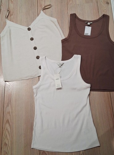 Ladies vest top bundle size - top,