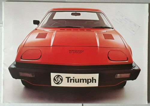 Triumph tr7 brochure 1976 - tr7,