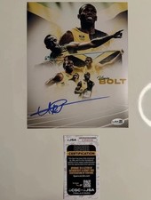 Usain Bolt Autographed 8x10