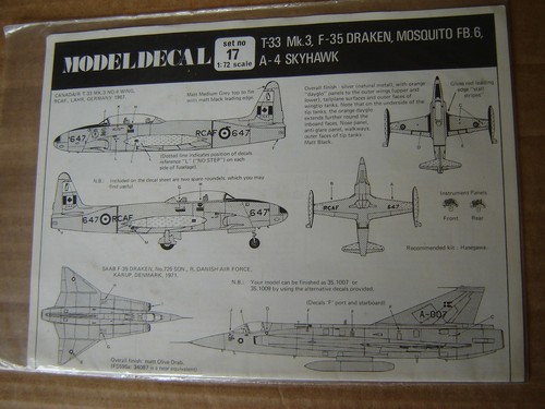 Modeldecal decals - 1/72,