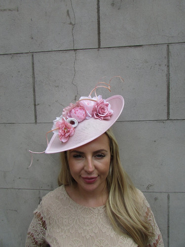 Large light blush pink - light, ivory