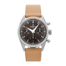 Massena Rodania LAB Geometer Chronograph Manual Wind Steel 39mm Watch Strap