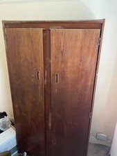Vintage Wardrobe with mirror 