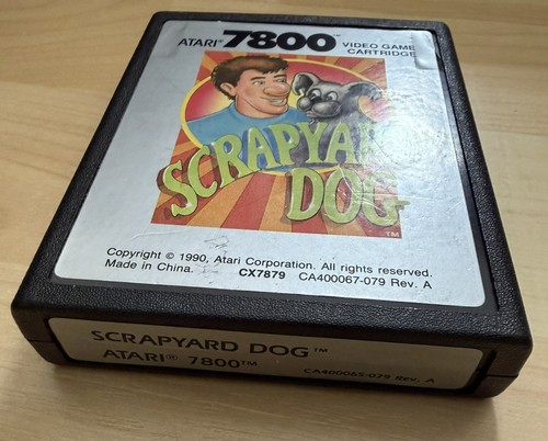 Scrapyard dog atari 7800 - dog,