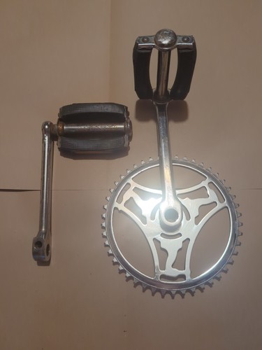 Vintage raleigh crankset 46t - raleigh,